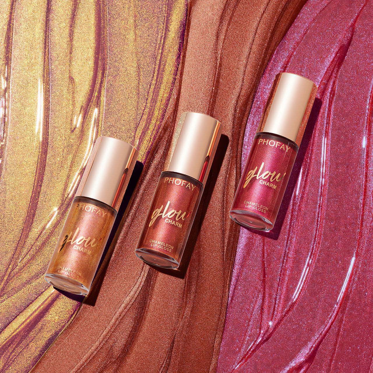 PHOFAY Moisturizing Shimmer Lip Gloss LadyShow.Store