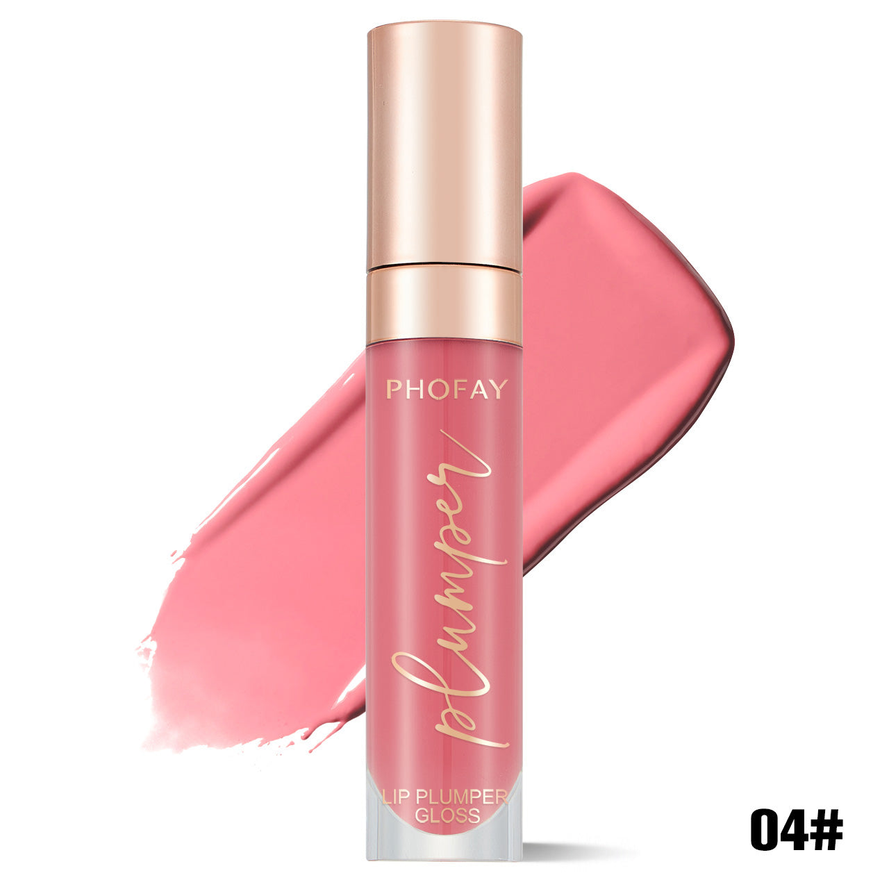 PHOFAY Shiny Lip Plumper Gloss LadyShow.Store