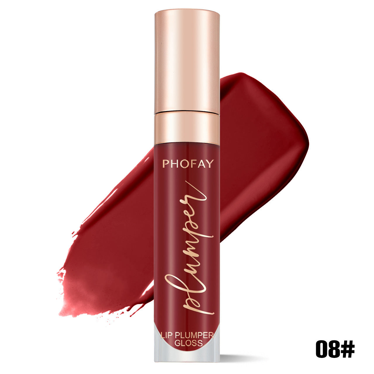 PHOFAY Shiny Lip Plumper Gloss LadyShow.Store