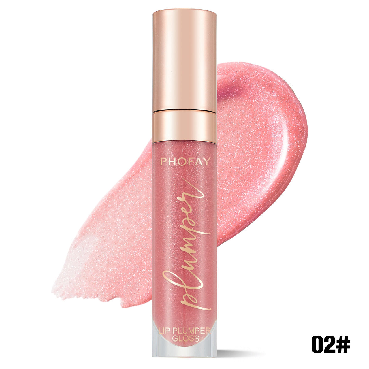 PHOFAY Shiny Lip Plumper Gloss LadyShow.Store