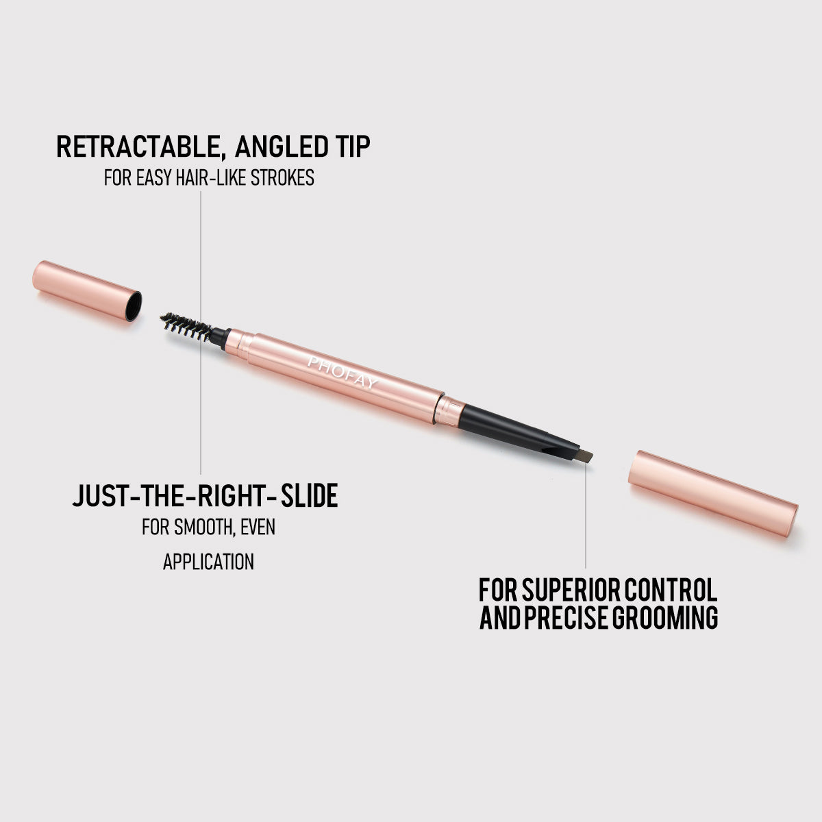 PHOFAY Triangular Eyebrow Pencil LadyShow.Store