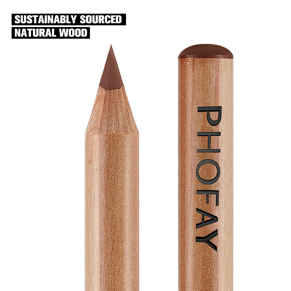 PHOFAY Ultra-Glossy Lip Gloss Nude Lipliner Kit LadyShow.Store