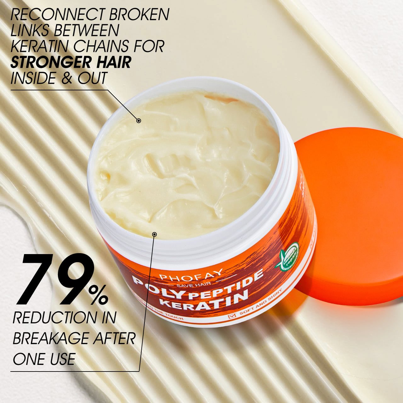 PHOFAY POLY KERATIN BURNT HAIR RESTORATION CREAM LadyShow.Store