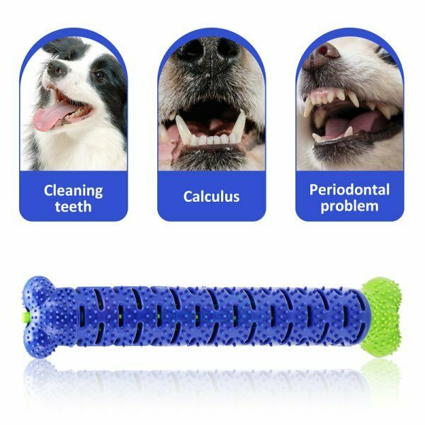 Dog Chew Toys Toothbrush Pets Molar Tooth Cleaning Brushing Stick Doggy Silicone Pets Fashion