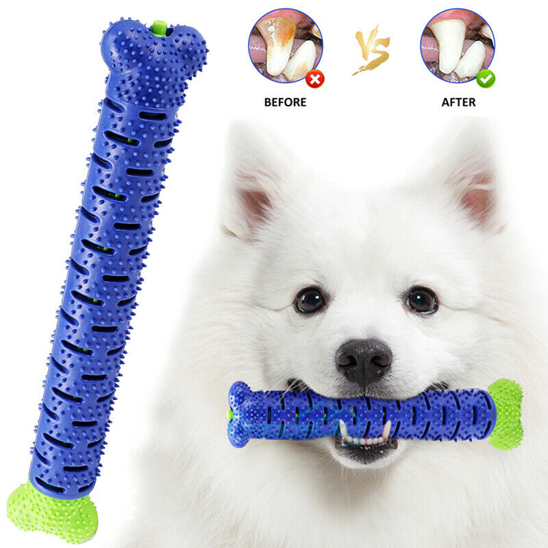 Dog Chew Toys Toothbrush Pets Molar Tooth Cleaning Brushing Stick Doggy Silicone Pets Fashion