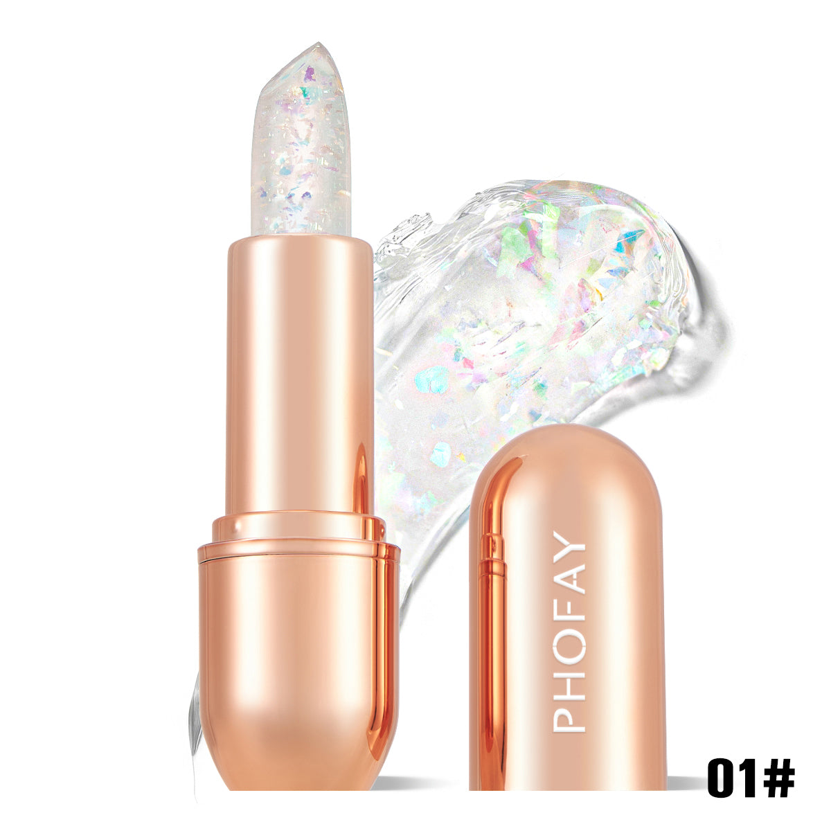PHOFAY Moisturizing Jelly Warm Lipstick LadyShow.Store