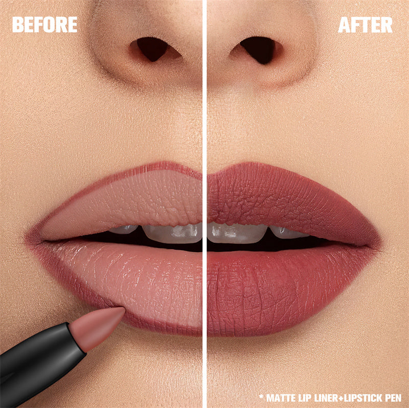 PHOFAY MATTE LIP LINER LIPSTICK PEN LadyShow.Store