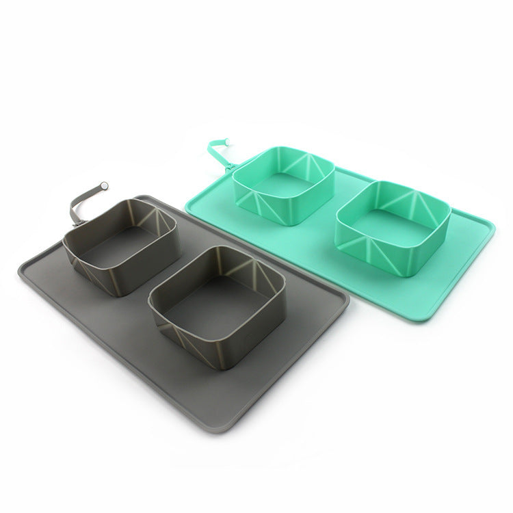 Pet Bowl Silicone Folding Pet Bowl Pets Fashion