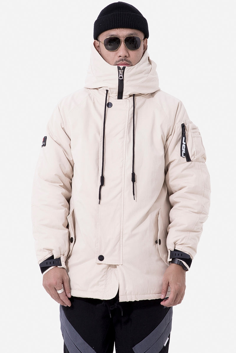 Men's Mid-Length Thick Cotton-Padded Jacket LuxuryLifeWay Online Store