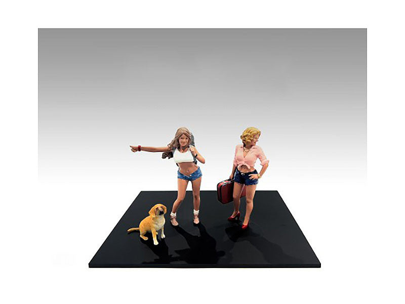 "Figure24 Series 1" 9 piece Figure Set for 1/24 Scale Models by American Diorama LuxuryLifeWay Online Store