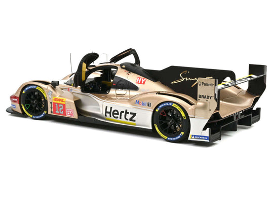 Porsche 963 #12 Callum Ilott - Will Stevens "Hertz Team Jota" Winner "6 Hours of Spa-Francorchamps" (2024) 1/18 Diecast Model Car by Norev LuxuryLifeWay Online Store