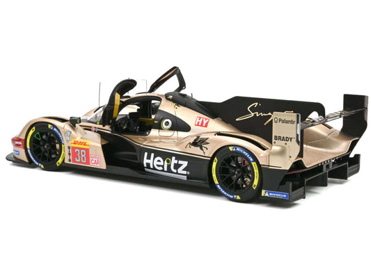 Porsche 963 #38 Jenson Button - Phil Hanson - Oliver Rasmussen "Hertz Team Jota" "Lone Star Le Mans" (2024) 1/18 Diecast Model Car by Norev LuxuryLifeWay Online Store