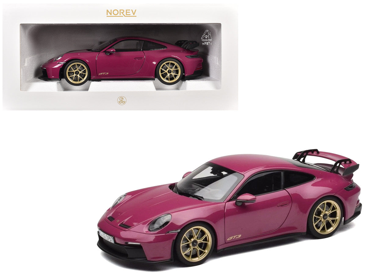 2021 Porsche 911 GT3 Ruby Star Neo 1/18 Diecast Model Car by Norev LuxuryLifeWay Online Store