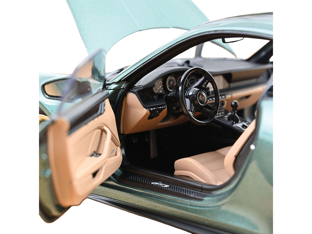 2021 Porsche 911 GT3 Malachite Green Metallic 1/18 Diecast Model Car by Norev LuxuryLifeWay Online Store