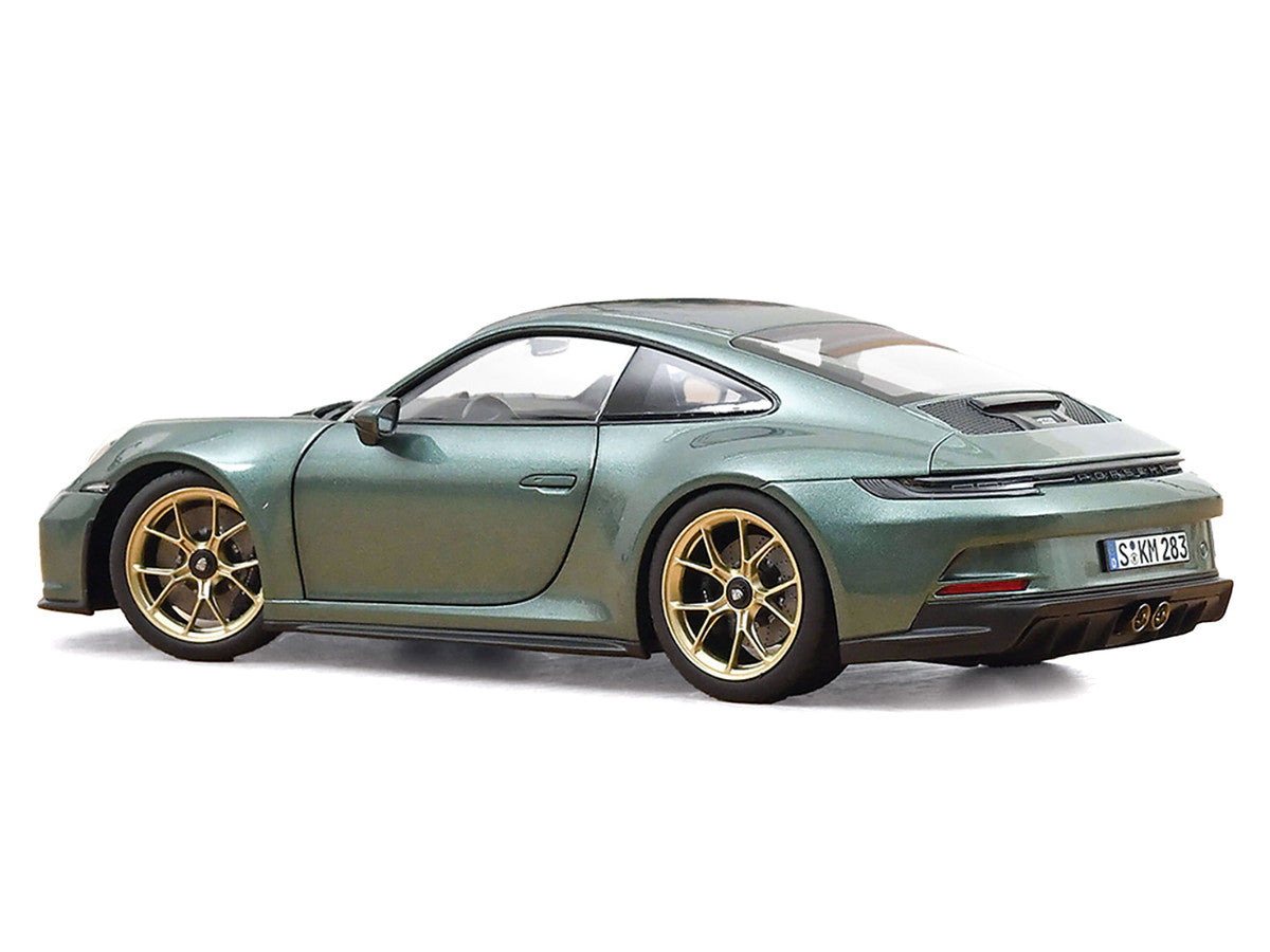 2021 Porsche 911 GT3 Malachite Green Metallic 1/18 Diecast Model Car by Norev LuxuryLifeWay Online Store