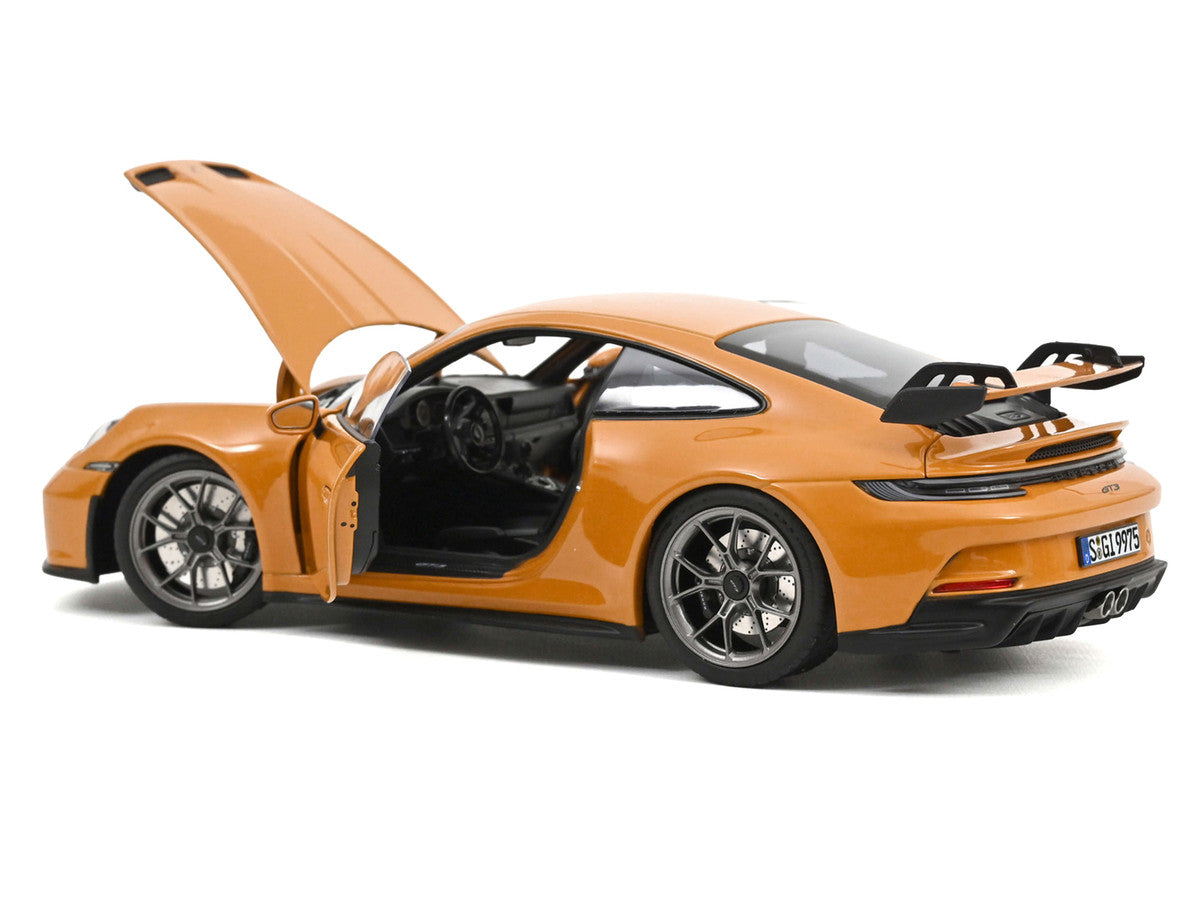 2021 Porsche 911 GT3 Bahama Yellow 1/18 Diecast Model Car by Norev LuxuryLifeWay Online Store