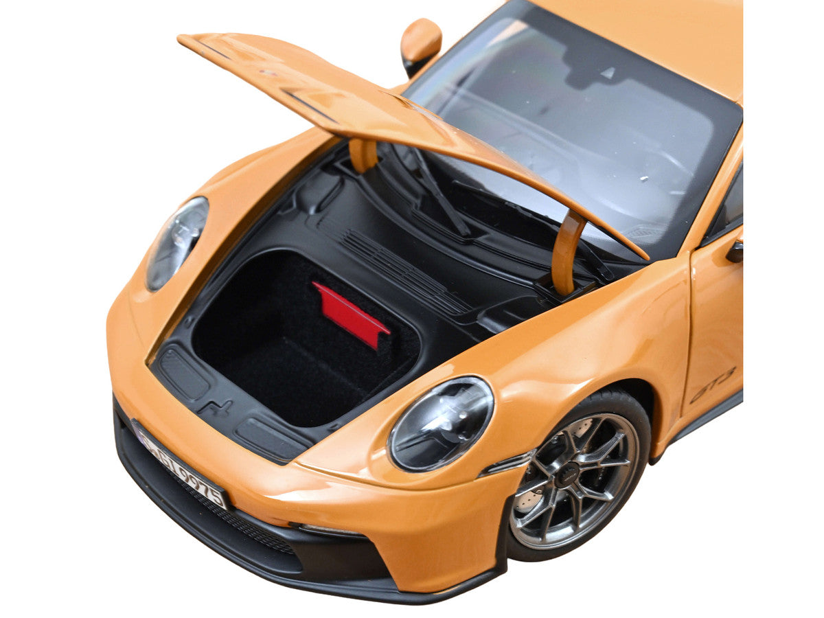 2021 Porsche 911 GT3 Bahama Yellow 1/18 Diecast Model Car by Norev LuxuryLifeWay Online Store