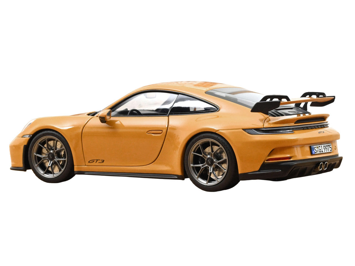 2021 Porsche 911 GT3 Bahama Yellow 1/18 Diecast Model Car by Norev LuxuryLifeWay Online Store