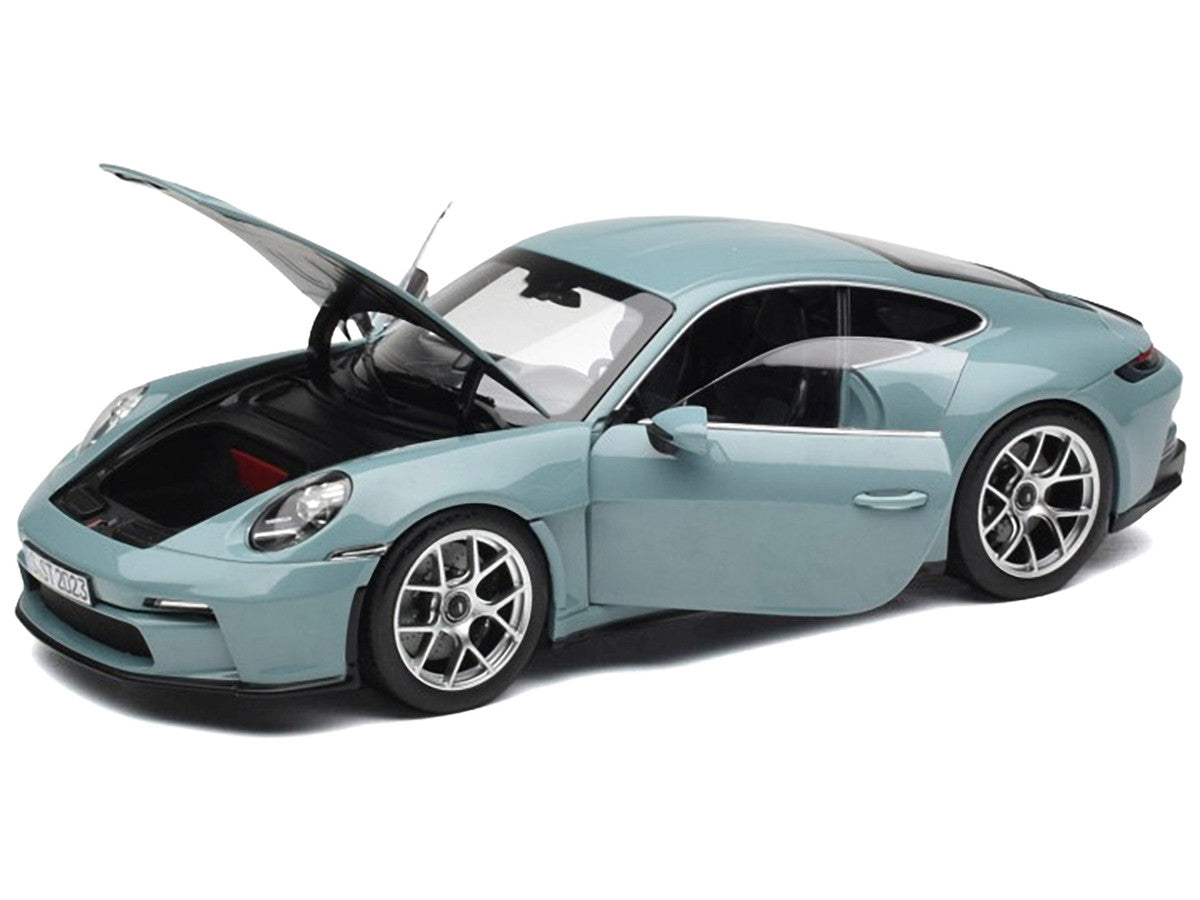 2023 Porsche 911 S/T Meissen Blue 1/18 Diecast Model Car by Norev LuxuryLifeWay Online Store
