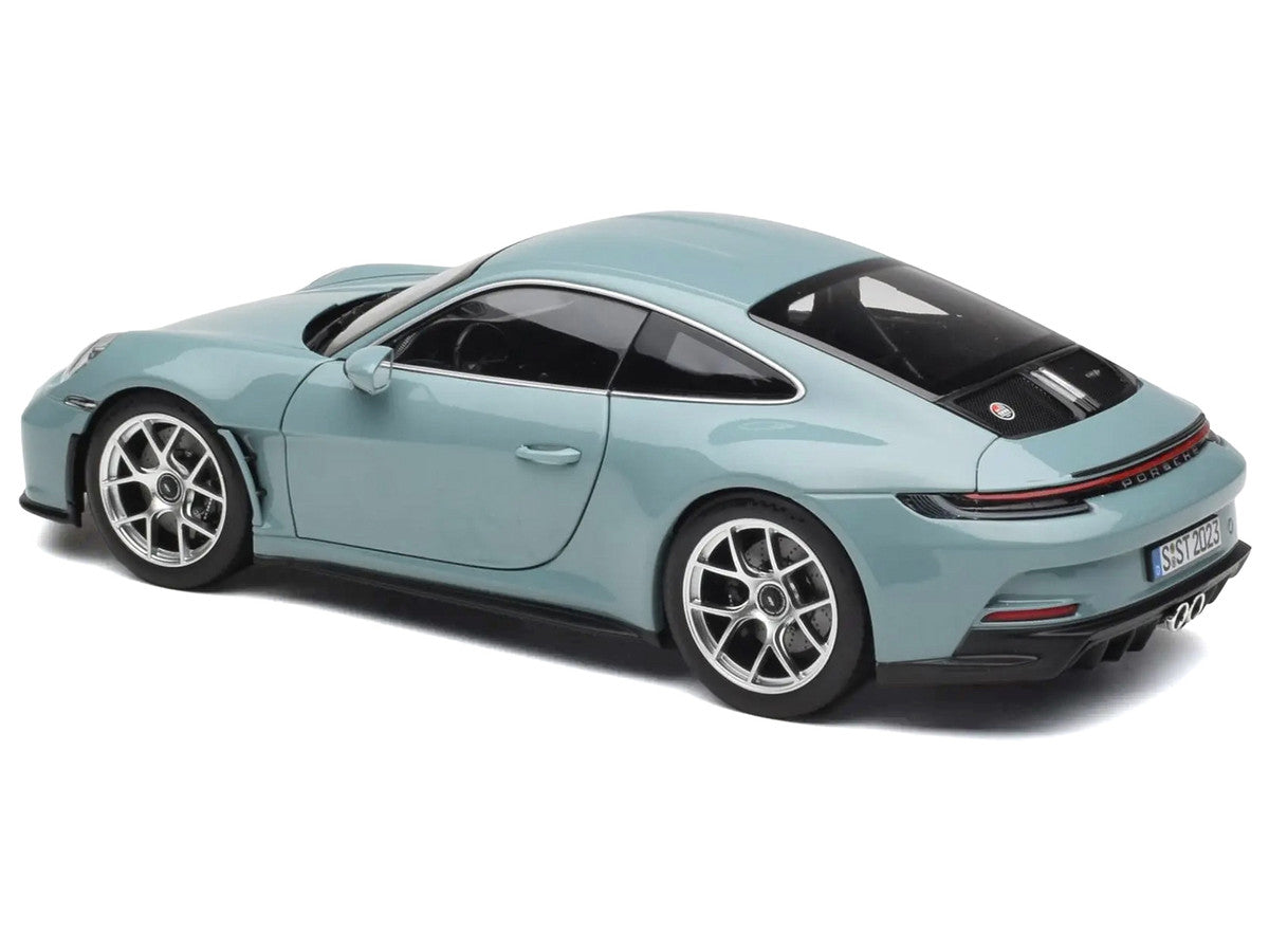 2023 Porsche 911 S/T Meissen Blue 1/18 Diecast Model Car by Norev LuxuryLifeWay Online Store