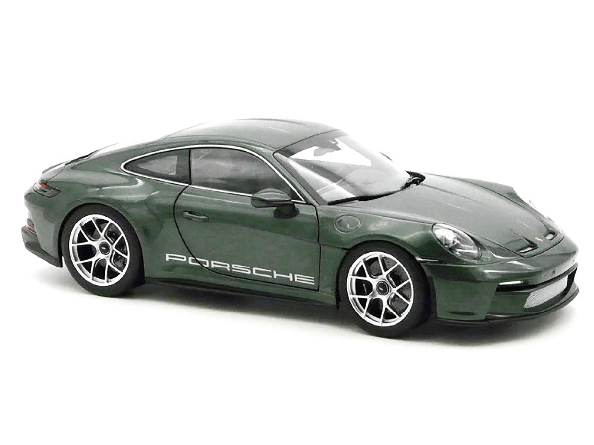 2023 Porsche 911 S/T Malachite Green Metallic 1/18 Diecast Model Car by Norev LuxuryLifeWay Online Store