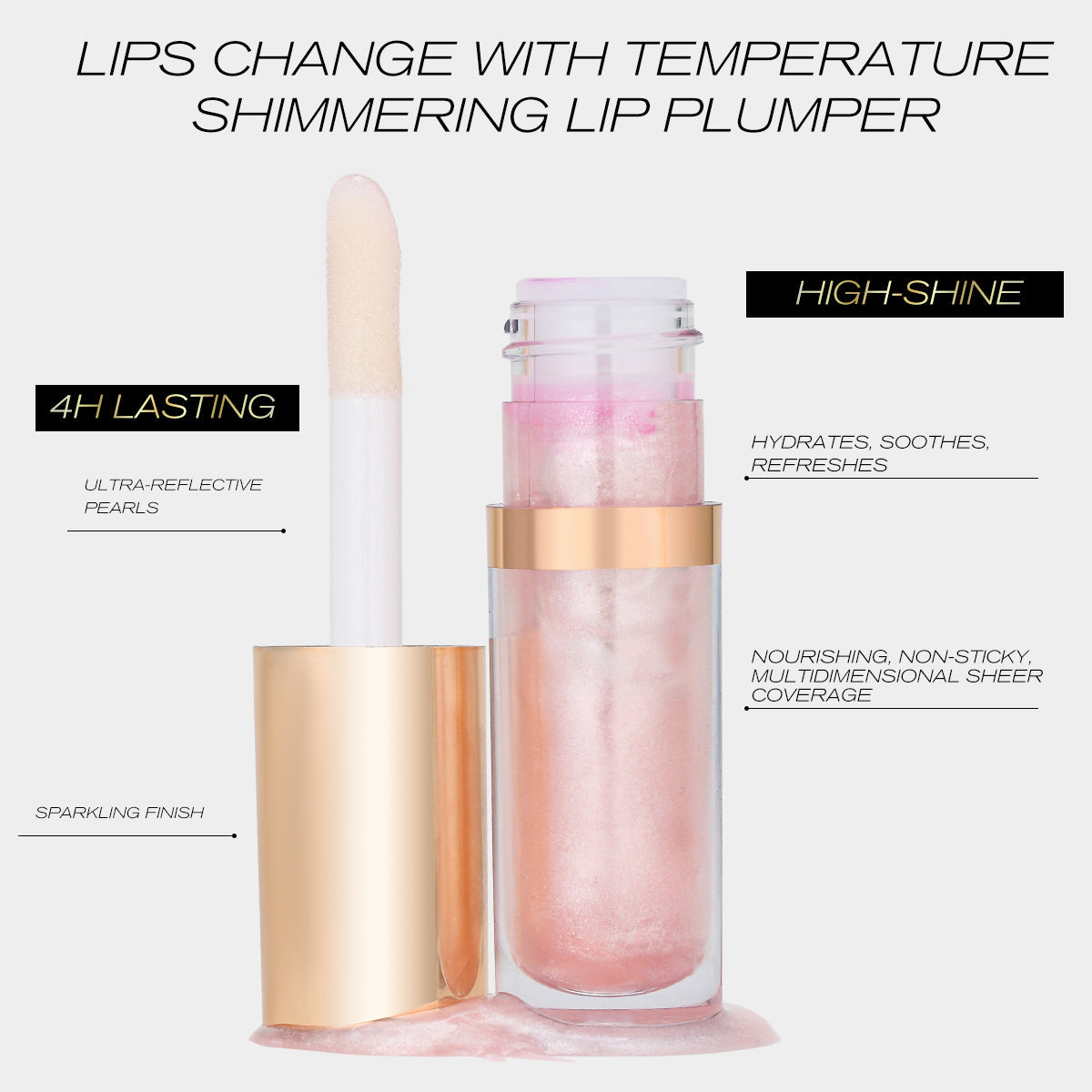 PHOFAY Moisturizing Warm Lip Oil LadyShow.Store