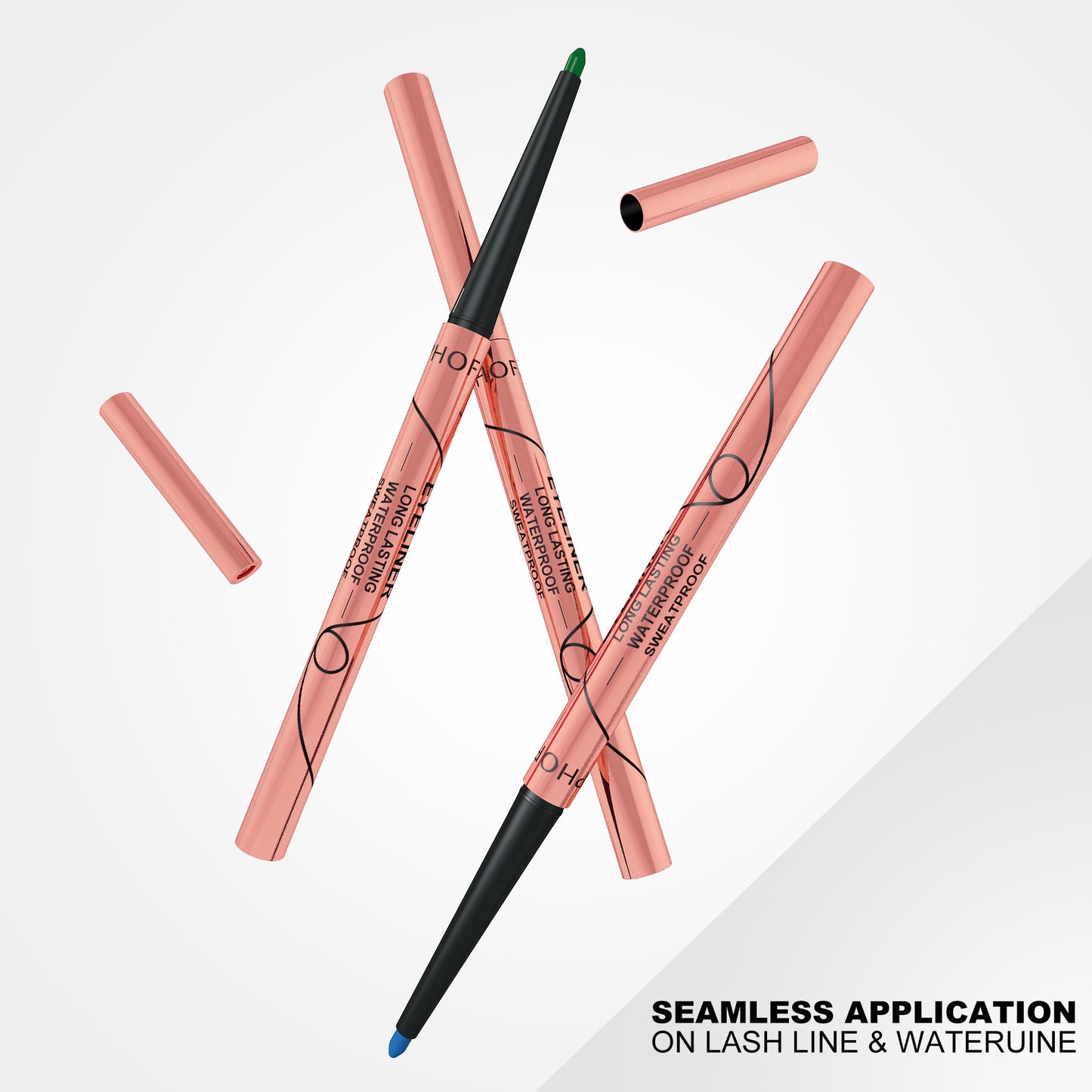 PHOFAY Waterproof Colorful Eyeliner LadyShow.Store