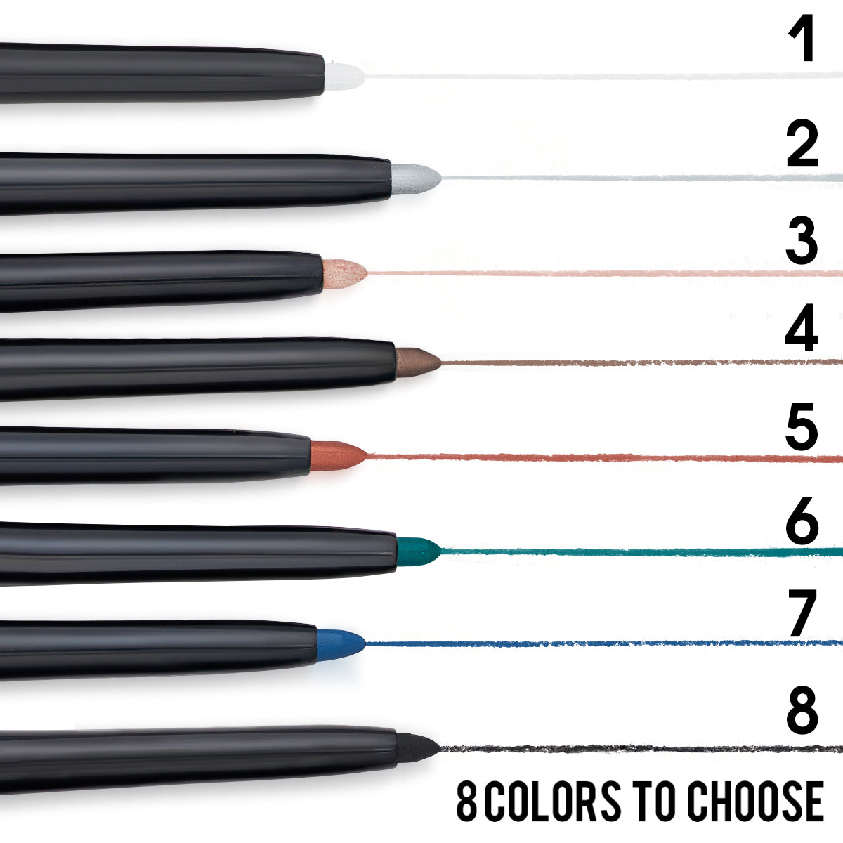 PHOFAY Waterproof Colorful Eyeliner LadyShow.Store