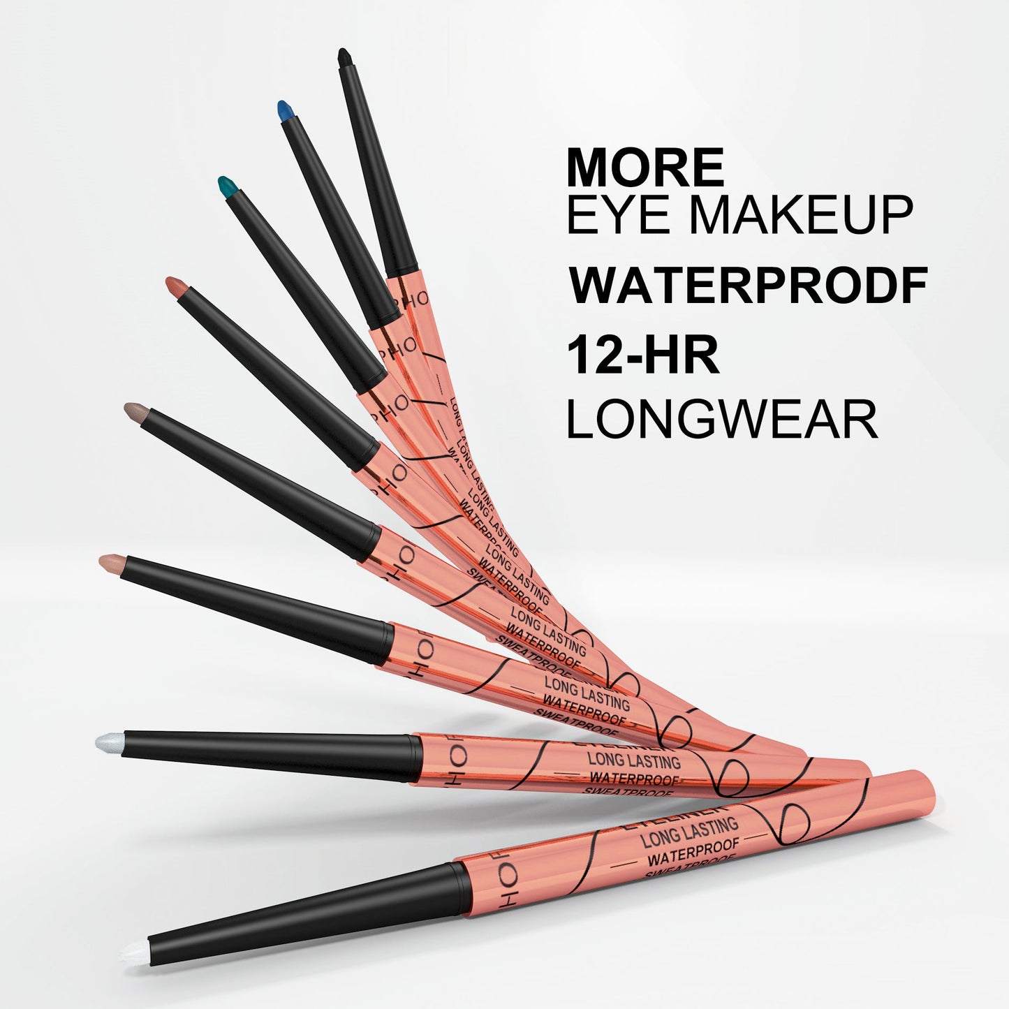 PHOFAY Waterproof Colorful Eyeliner LadyShow.Store