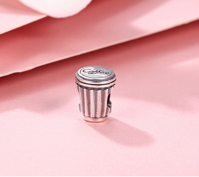 Coffee cup S925 pure beads LadyShow.Store