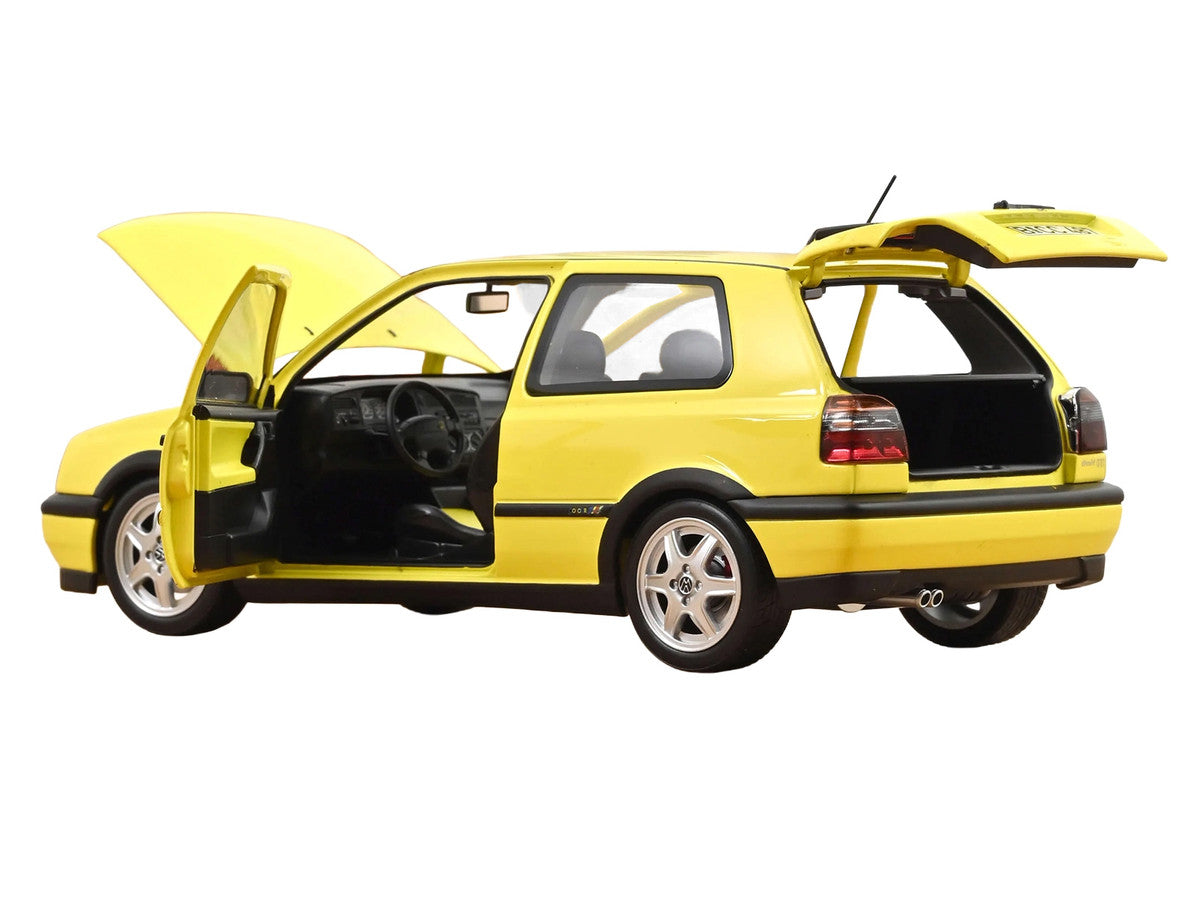 1994 Volkswagen Golf GTI Color Concept Yellow 1/18 Diecast Model Car by Norev LuxuryLifeWay Online Store