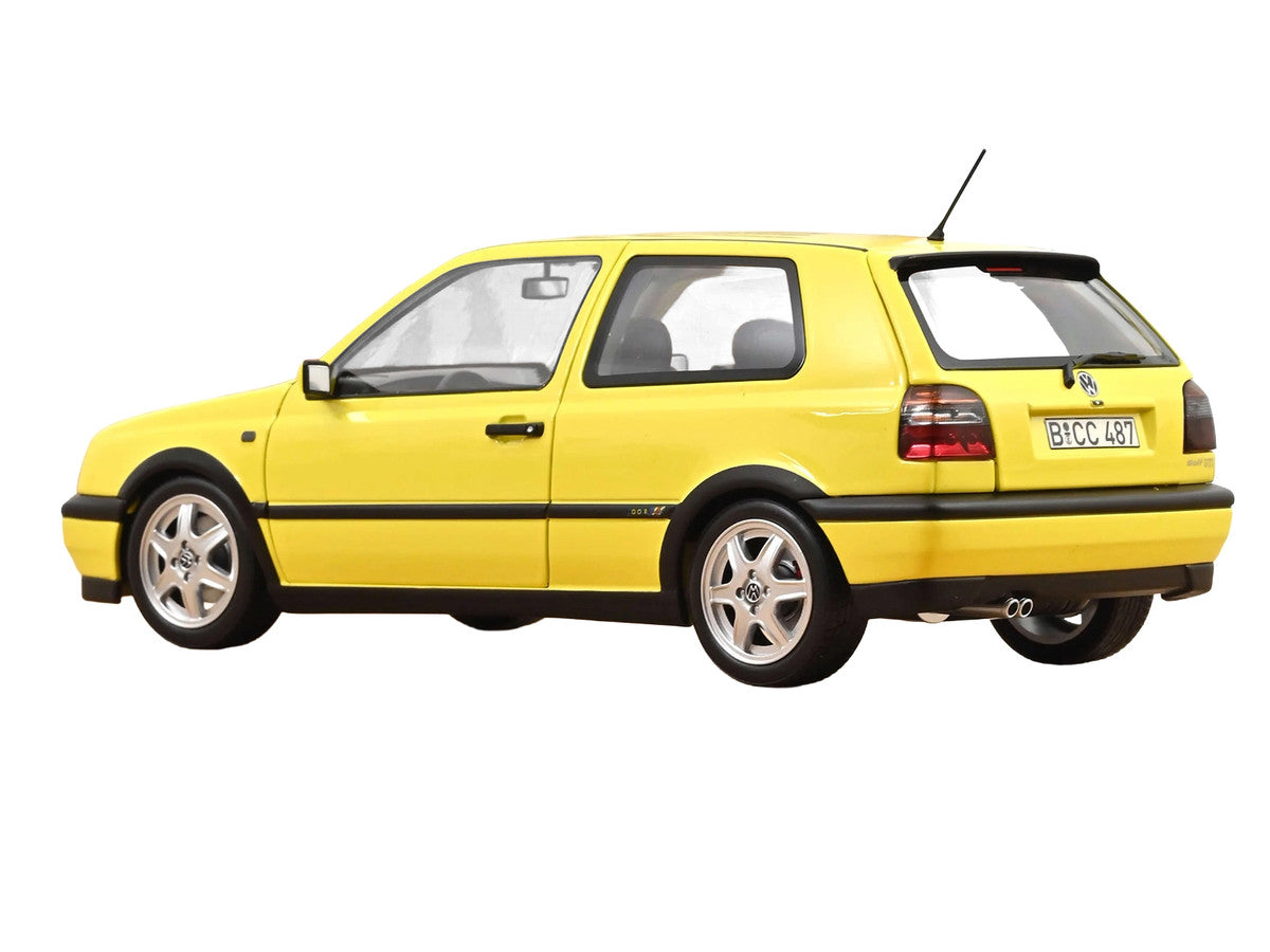 1994 Volkswagen Golf GTI Color Concept Yellow 1/18 Diecast Model Car by Norev LuxuryLifeWay Online Store