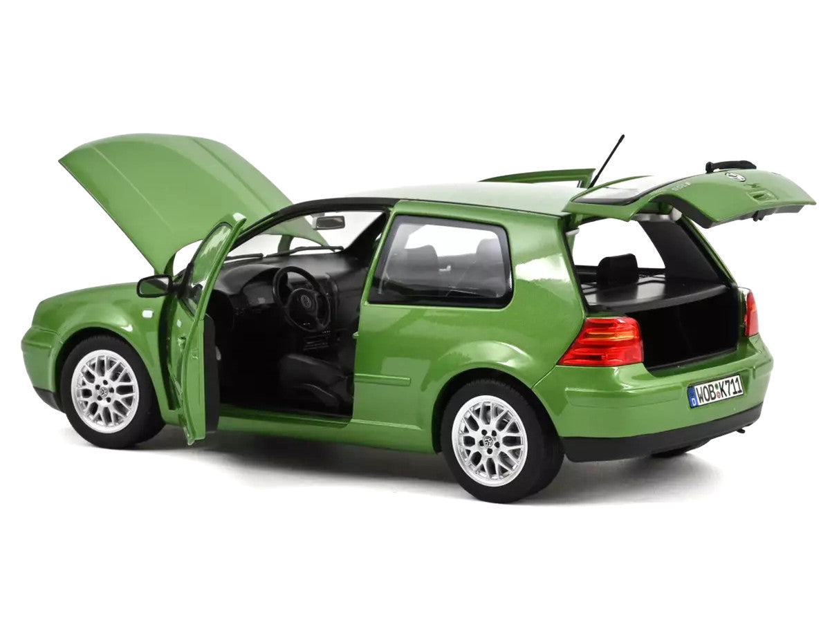 1998 Volkswagen Golf GTI Green Metallic 1/18 Diecast Model Car by Norev LuxuryLifeWay Online Store