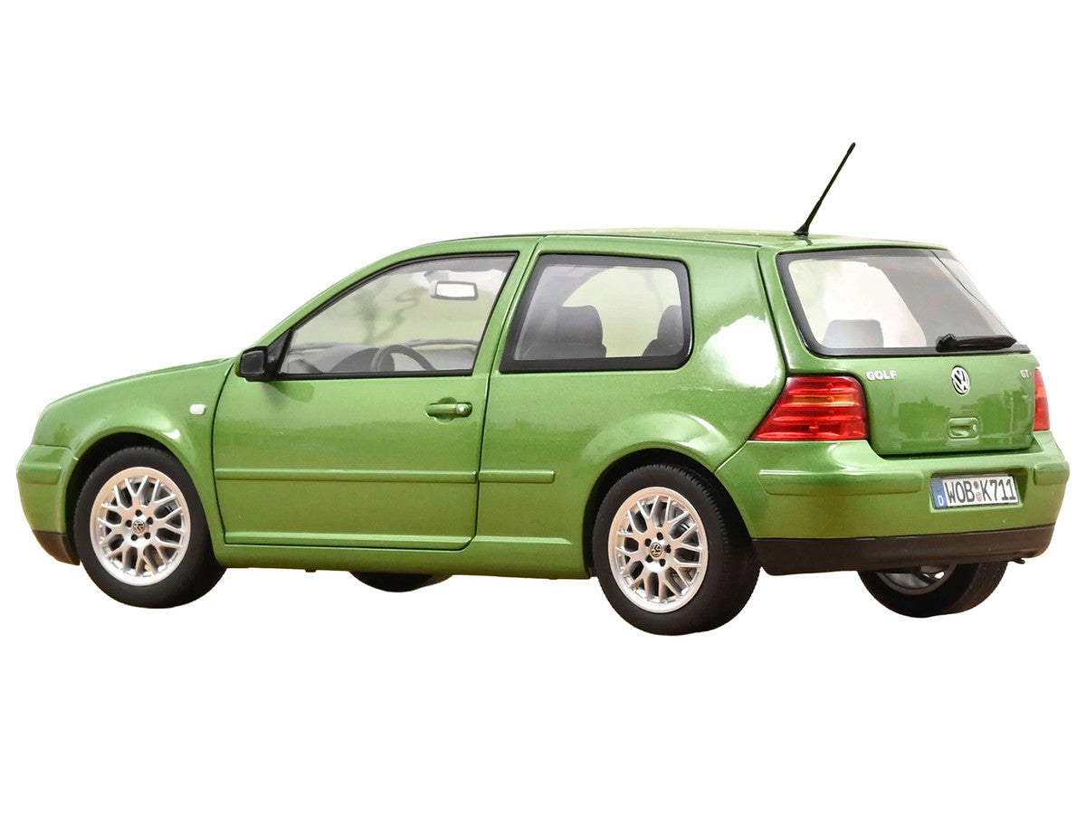 1998 Volkswagen Golf GTI Green Metallic 1/18 Diecast Model Car by Norev LuxuryLifeWay Online Store