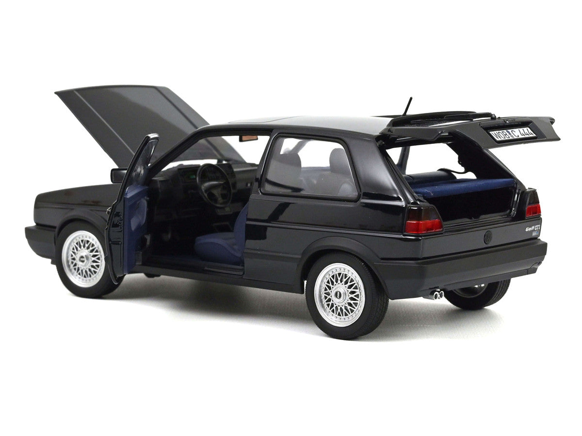 1991 Volkswagen Golf GTI Edition Blue Moonlight Blue Metallic 1/18 Diecast Model Car by Norev LuxuryLifeWay Online Store