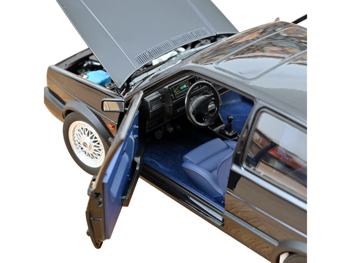1991 Volkswagen Golf GTI Edition Blue Moonlight Blue Metallic 1/18 Diecast Model Car by Norev LuxuryLifeWay Online Store