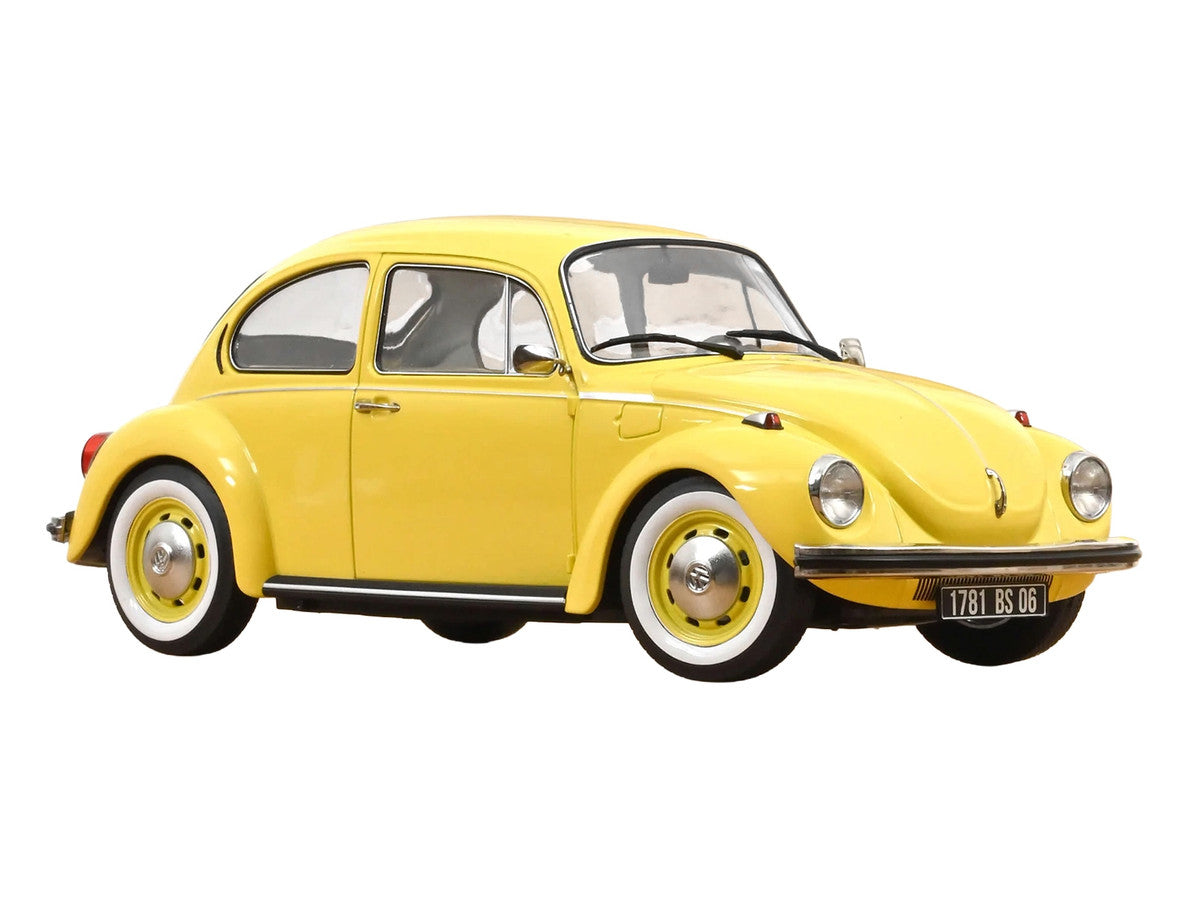 1973 Volkswagen 1303 Beetle Pastel Yellow 1/18 Diecast Model Car by Norev LuxuryLifeWay Online Store
