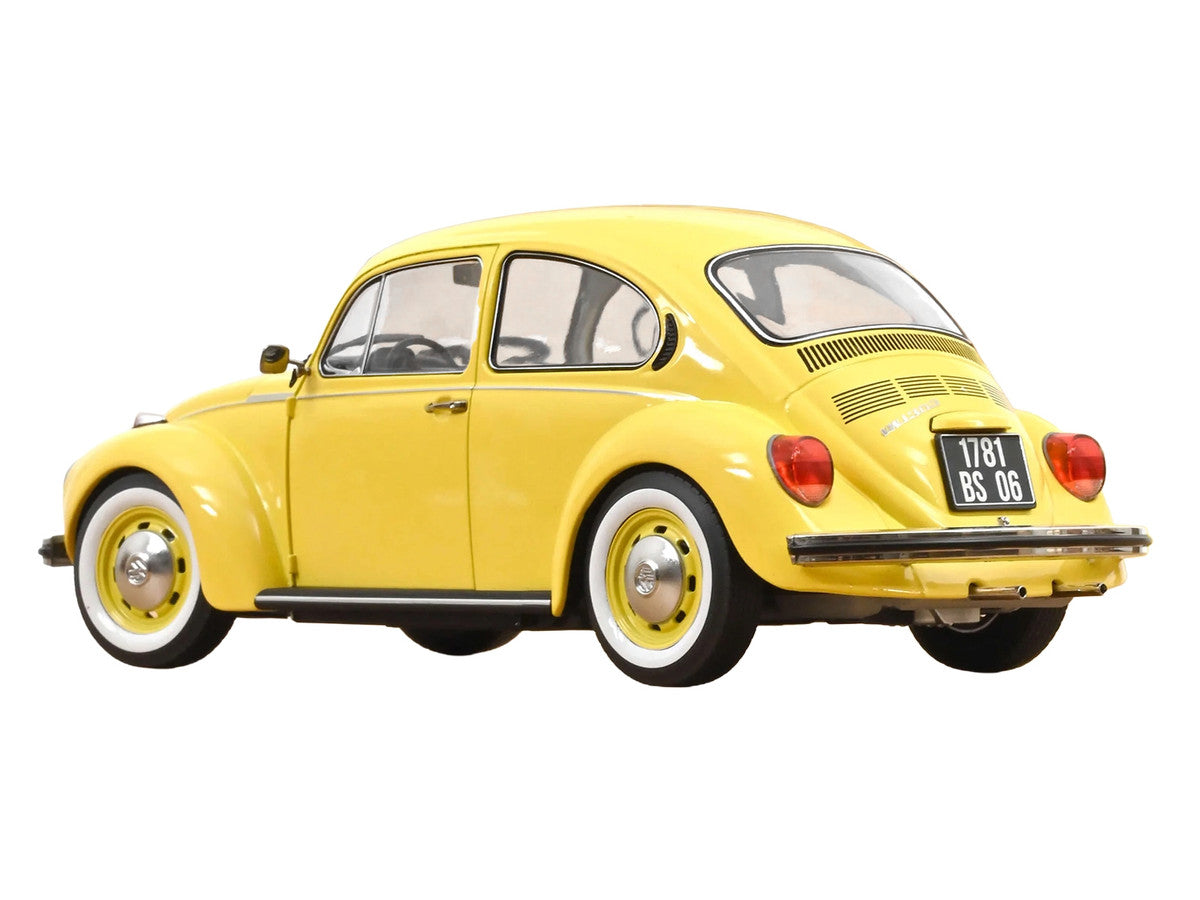 1973 Volkswagen 1303 Beetle Pastel Yellow 1/18 Diecast Model Car by Norev LuxuryLifeWay Online Store