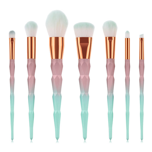 Gradient diamond makeup brush CJD2