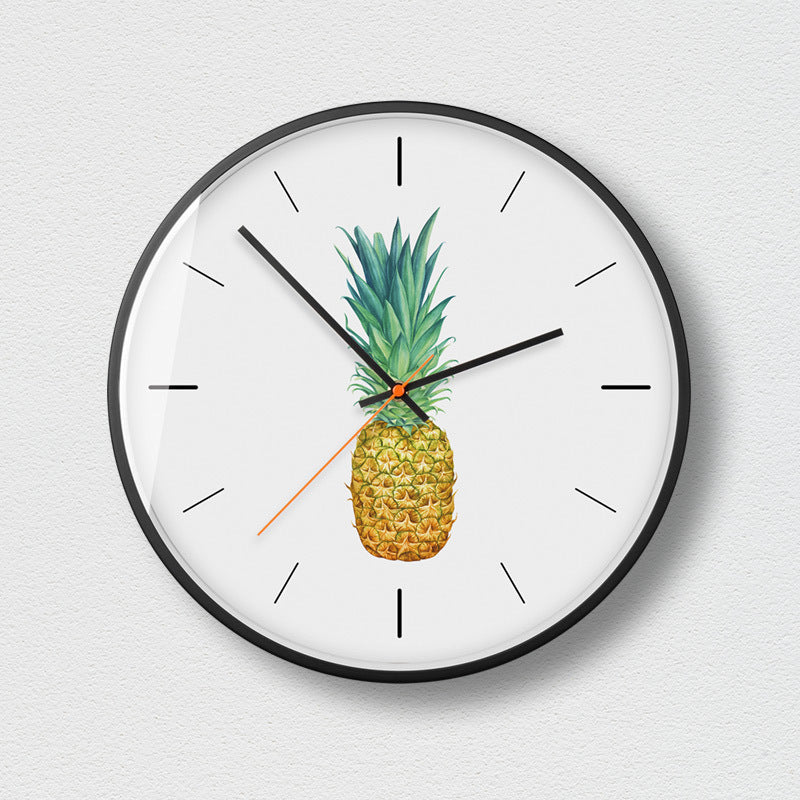 Creative household metal wall clock PearlNestDecor.com