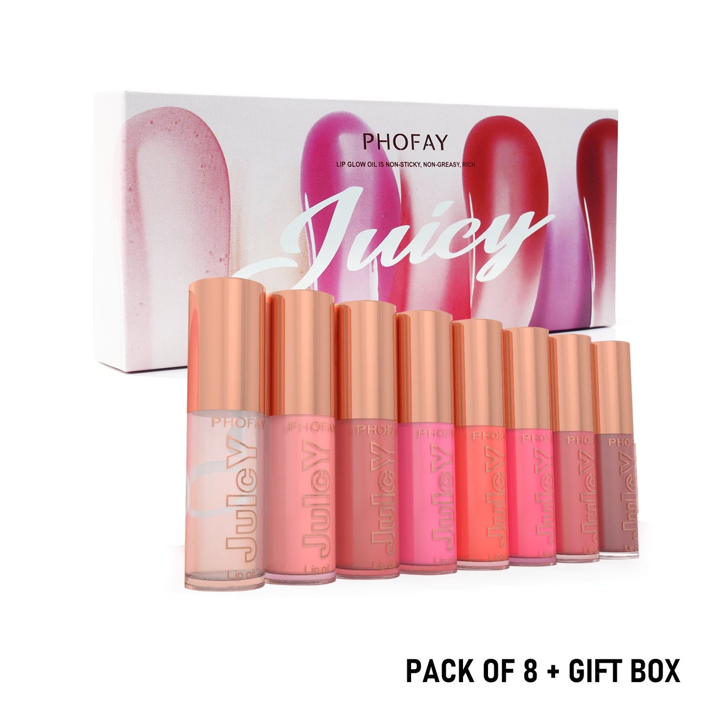 PHOFAY Juicy Lip Oil Set LadyShow.Store