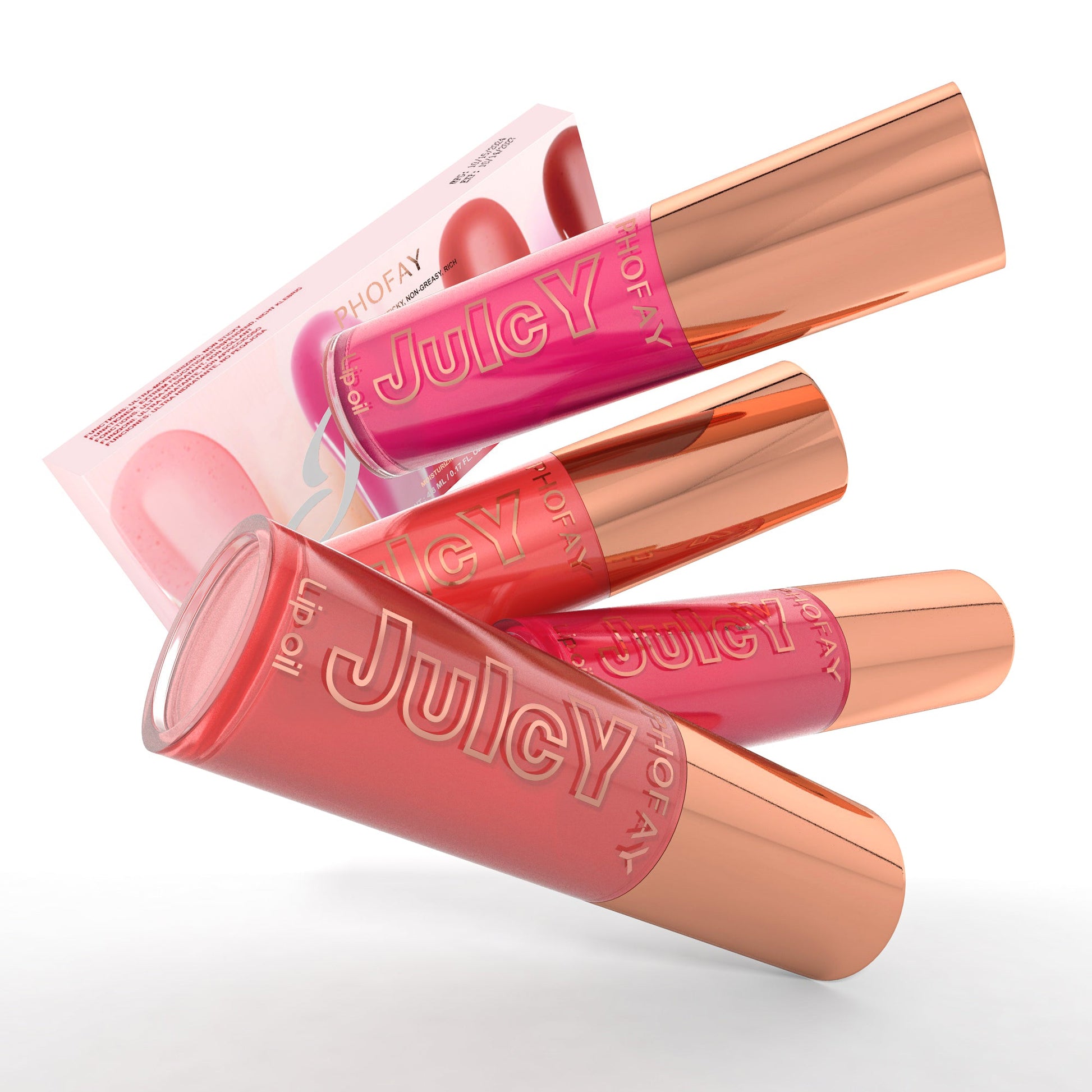 PHOFAY Juicy Lip Oil Set LadyShow.Store