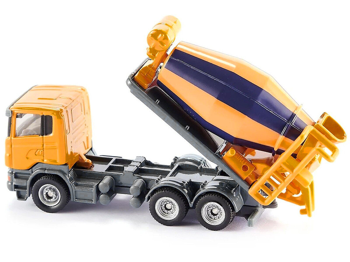 Scania Mixer Truck Yellow 1/87 (HO) Diecast Model by Siku LuxuryLifeWay Online Store