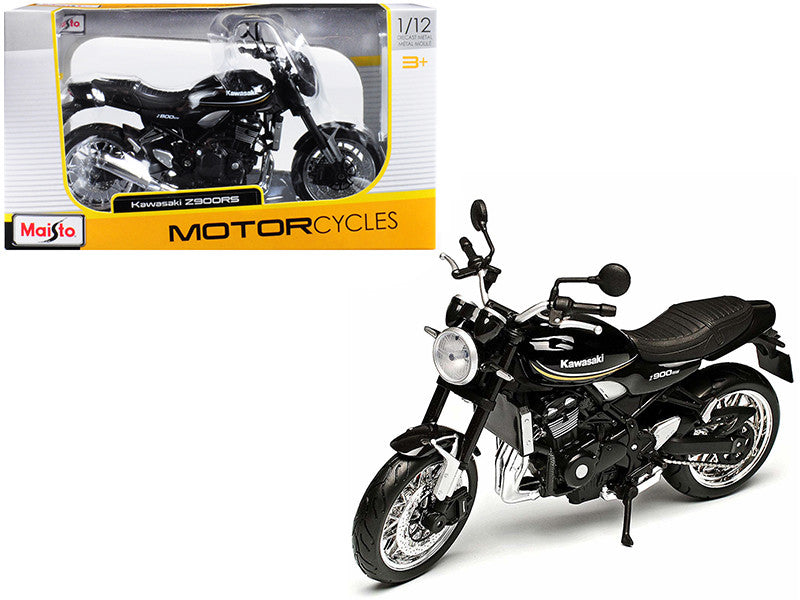 Kawasaki Z900RS Black 1/12 Diecast Motorcycle Model by Maisto LuxuryLifeWay Online Store