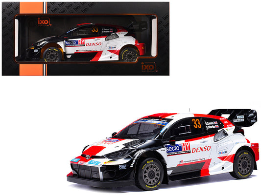 Toyota GR Yaris Rally1 Hybrid #33 Elfyn Evans - Scott Martin Winner "Rally Finland" (2023) 1/18 Diecast Model Car by IXO Models LuxuryLifeWay Online Store