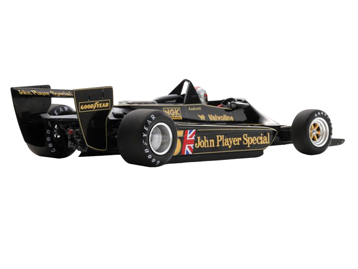 Lotus 79 #5 Mario Andretti "John Player Team Lotus" Winner Formula One F1 "Belgian GP" (1978) with Acrylic Display Case 1/18 Model Car by Spark LuxuryLifeWay Online Store
