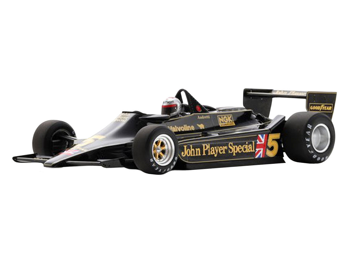 Lotus 79 #5 Mario Andretti "John Player Team Lotus" Winner Formula One F1 "Belgian GP" (1978) with Acrylic Display Case 1/18 Model Car by Spark LuxuryLifeWay Online Store