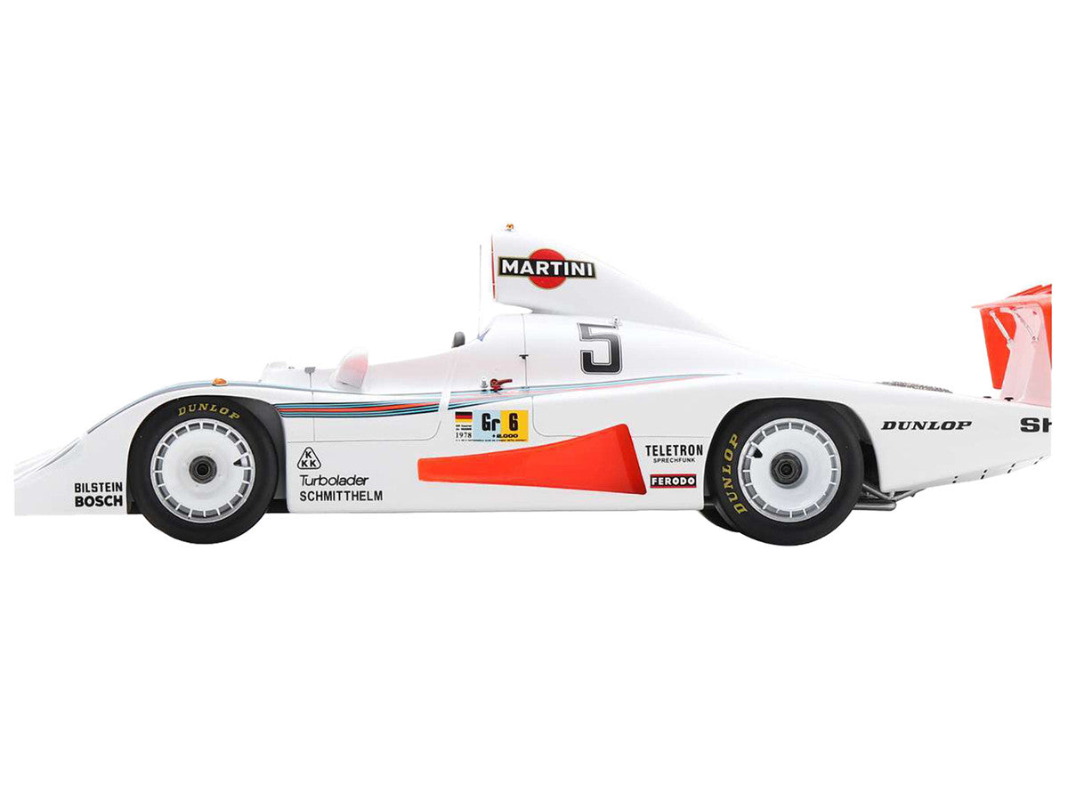 Porsche 936/78 #5 Jacky Ickx - Henri Pescarolo - Jochen Mass "Martini Racing Porsche System" "24 Hours of Le Mans" (1978) with Acrylic Display Case 1/18 Model Car by Spark LuxuryLifeWay Online Store