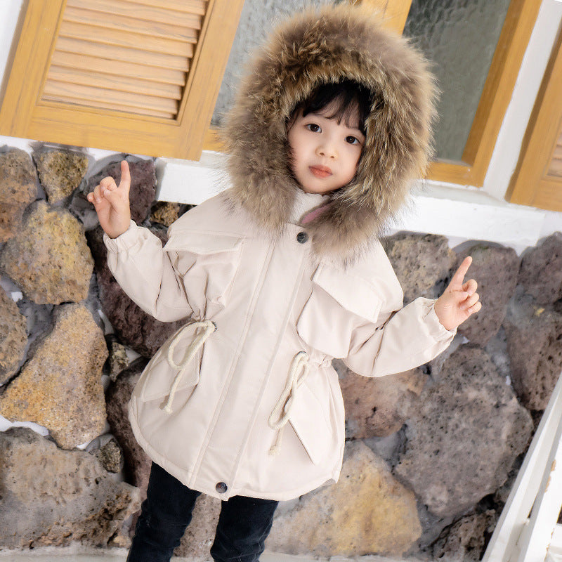 Children's Thick Winter Cotton-padded Jacket Pi-Mart