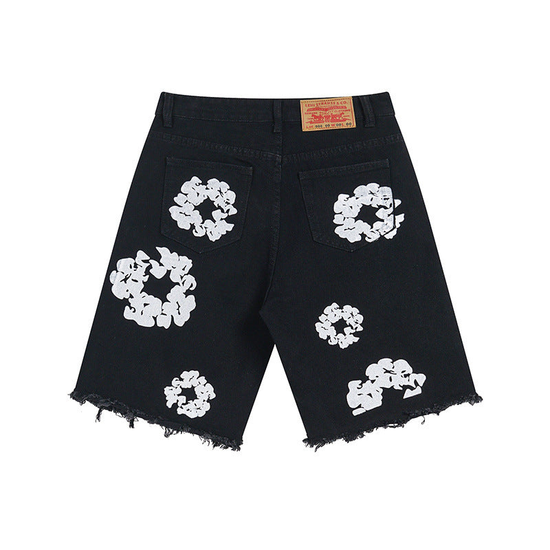 Kapok Denim Shorts Pi-Mart